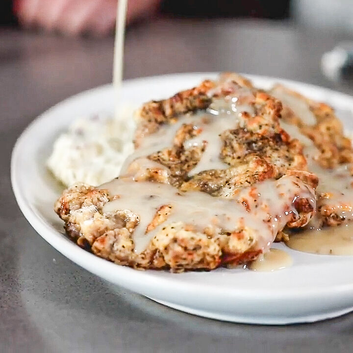 Air fried 2025 chicken fried steak