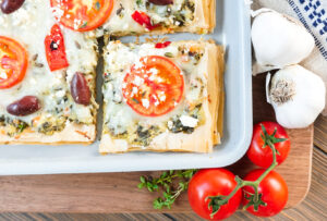 Greek pizza recipe