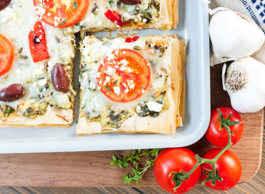 Greek pizza recipe