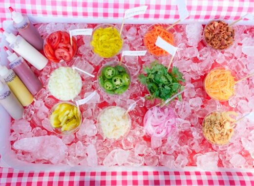 Hot Dog Bar Idea