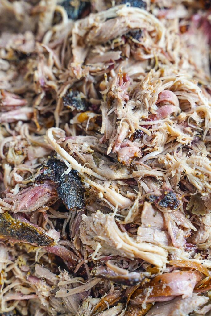 Juicy Smoked Pulled Pork on the Big Green Egg – Erica's Recipes