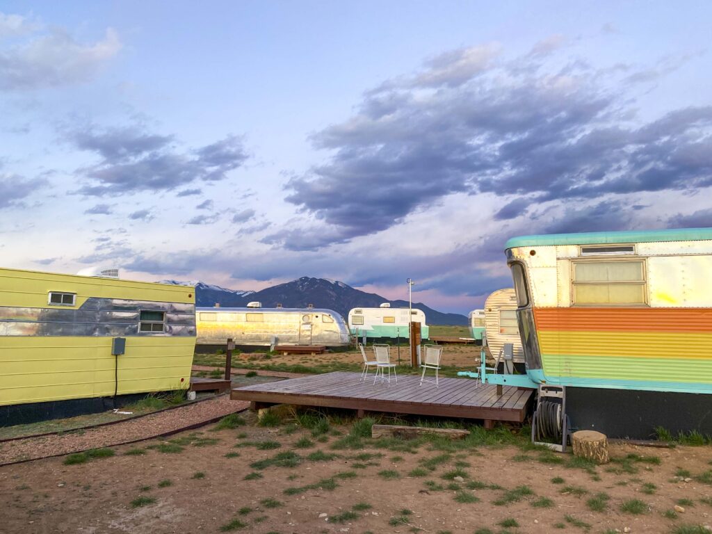 Glamping in Taos, New Mexico