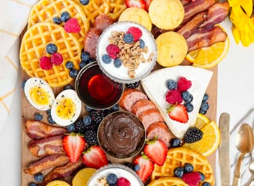 Breakfast Charcuterie Board