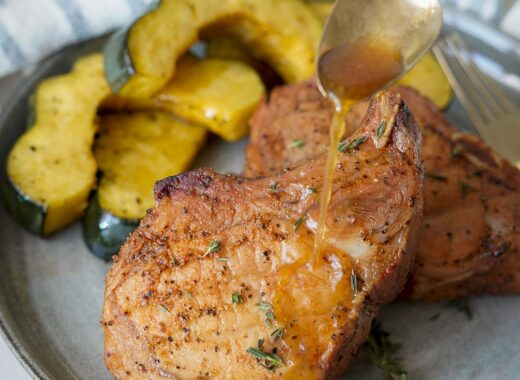 smoked pork chop