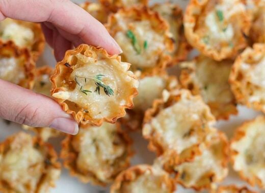 Mini French Onion Tarts
