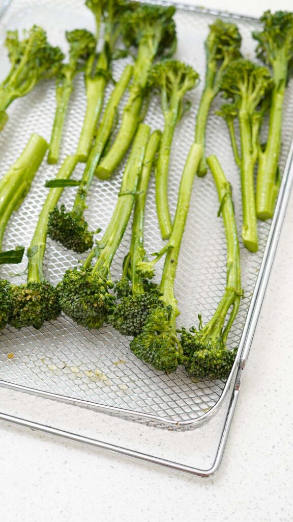 Broccolini in an Air Fryer