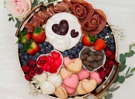 Valentines Day Charcuterie Board