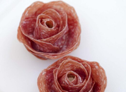 How to make a salami rose