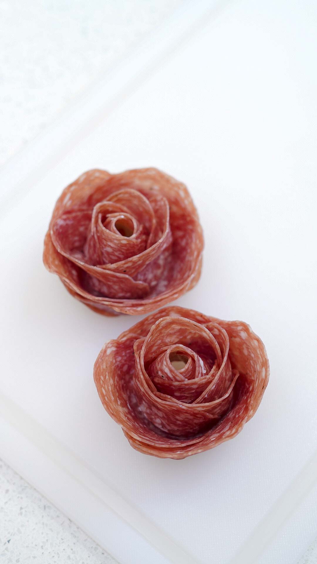 How to Make a Salami Rose   Couple in the Kitchen