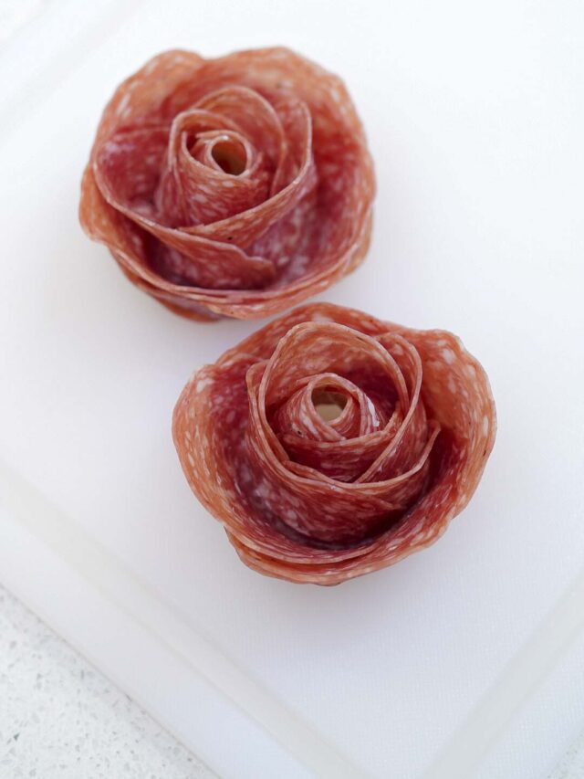 How to Make a Salami Rose