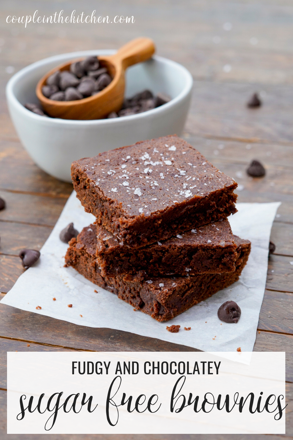 Fudgy, Sugar Free Brownie Recipe Couple in the Kitchen