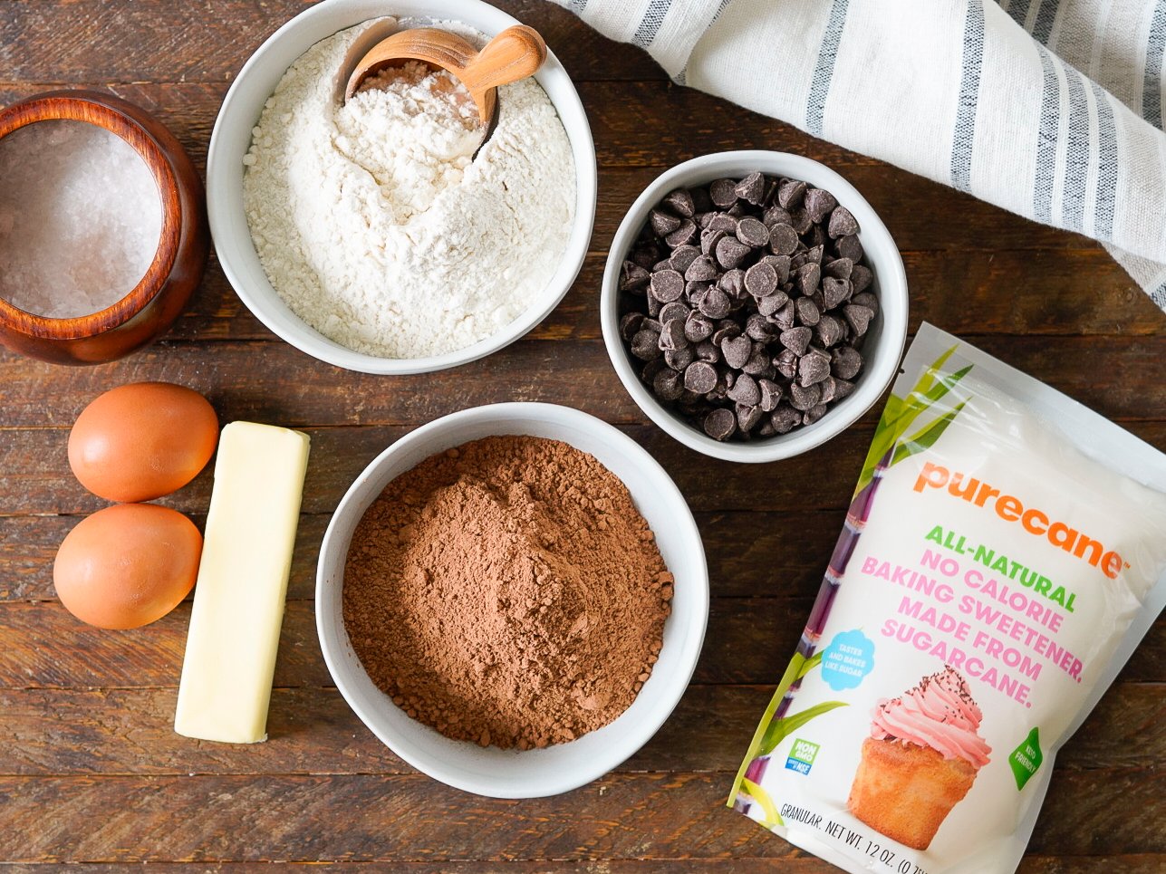 Fudgy, Sugar Free Brownie Recipe Couple in the Kitchen