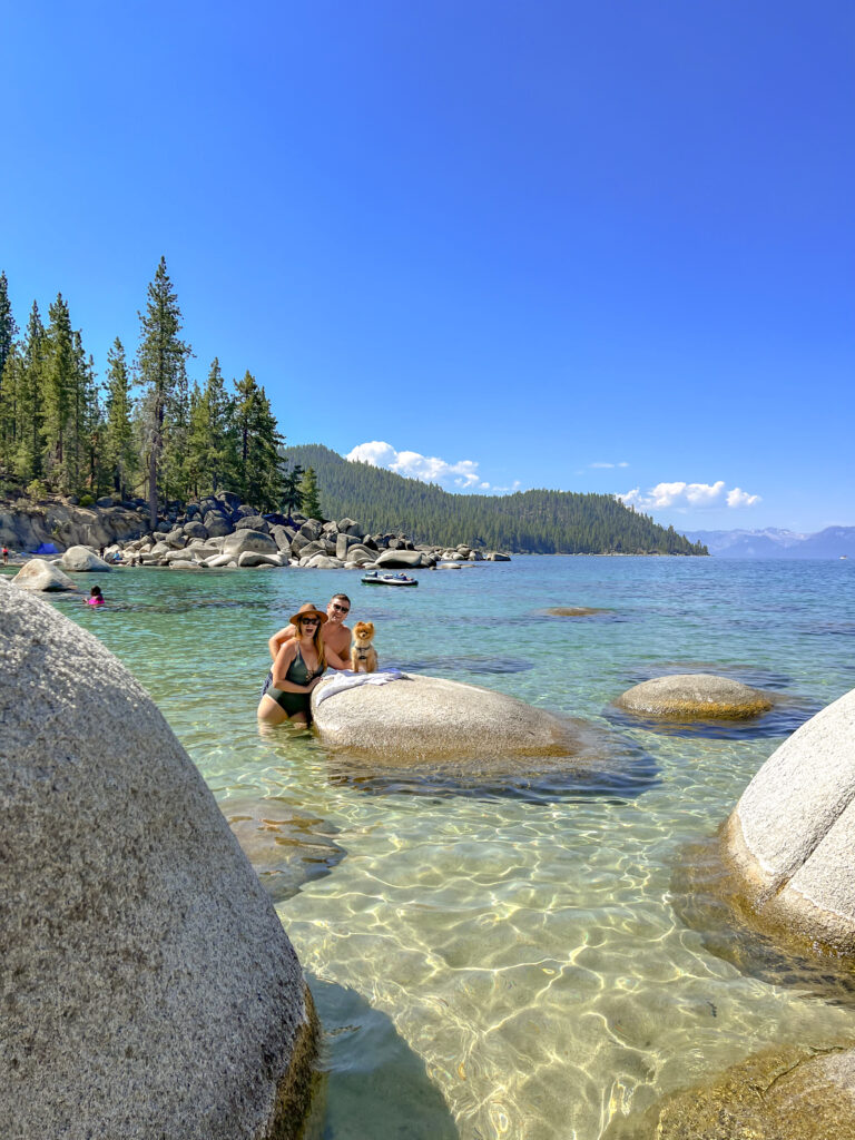 Guide to Secret Cove Lake Tahoe Couple in the Kitchen pic image