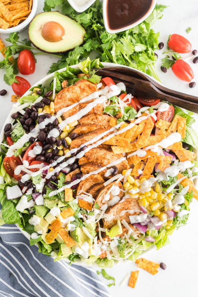 BBQ Chicken Salad.