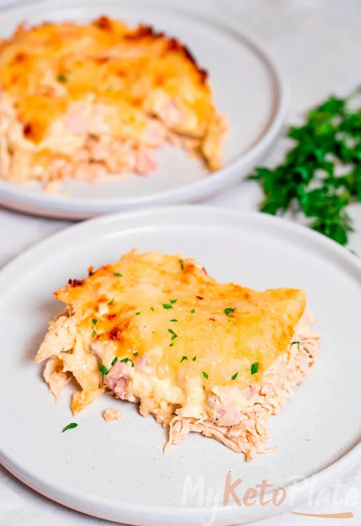 chicken cordon bleu casserole.