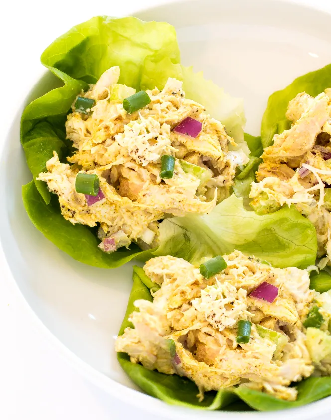 Curry chicken salad.