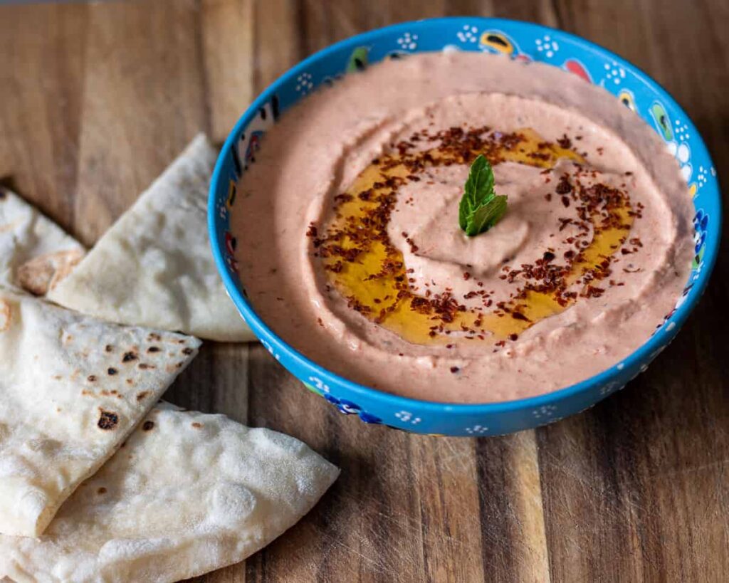 Spicy Whipped Feta Dip.