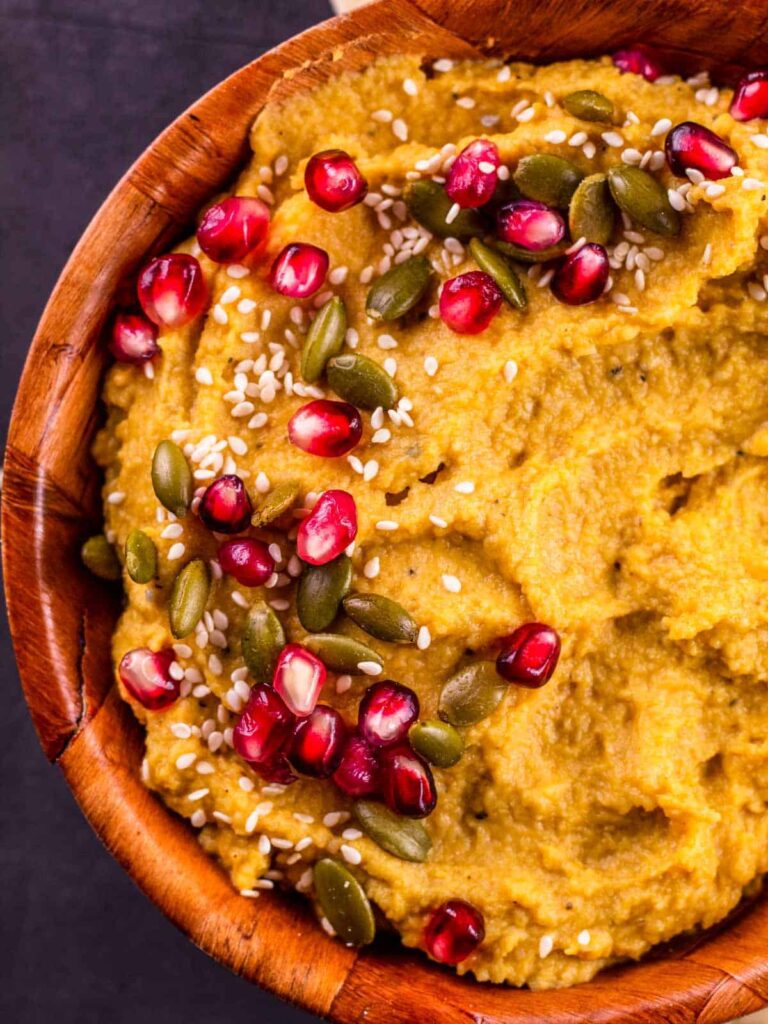 Roasted Pumpkin Hummus.