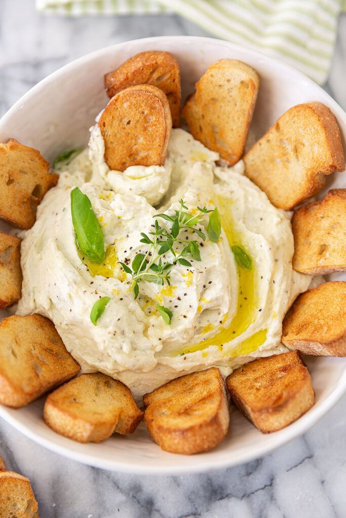 Whipped Ricotta Dip.