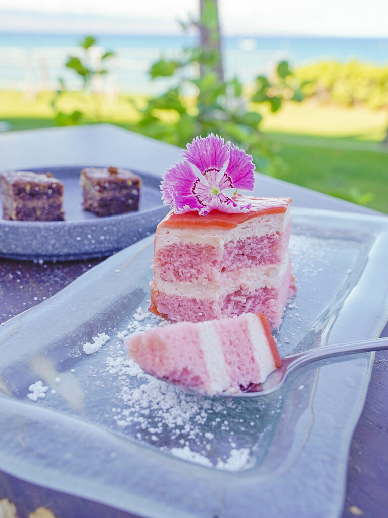 Guava cake in Maui, Hawaii.