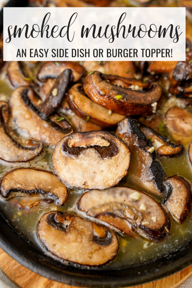 Amazingly Simple Smoked Mushroom Recipe Couple in the Kitchen