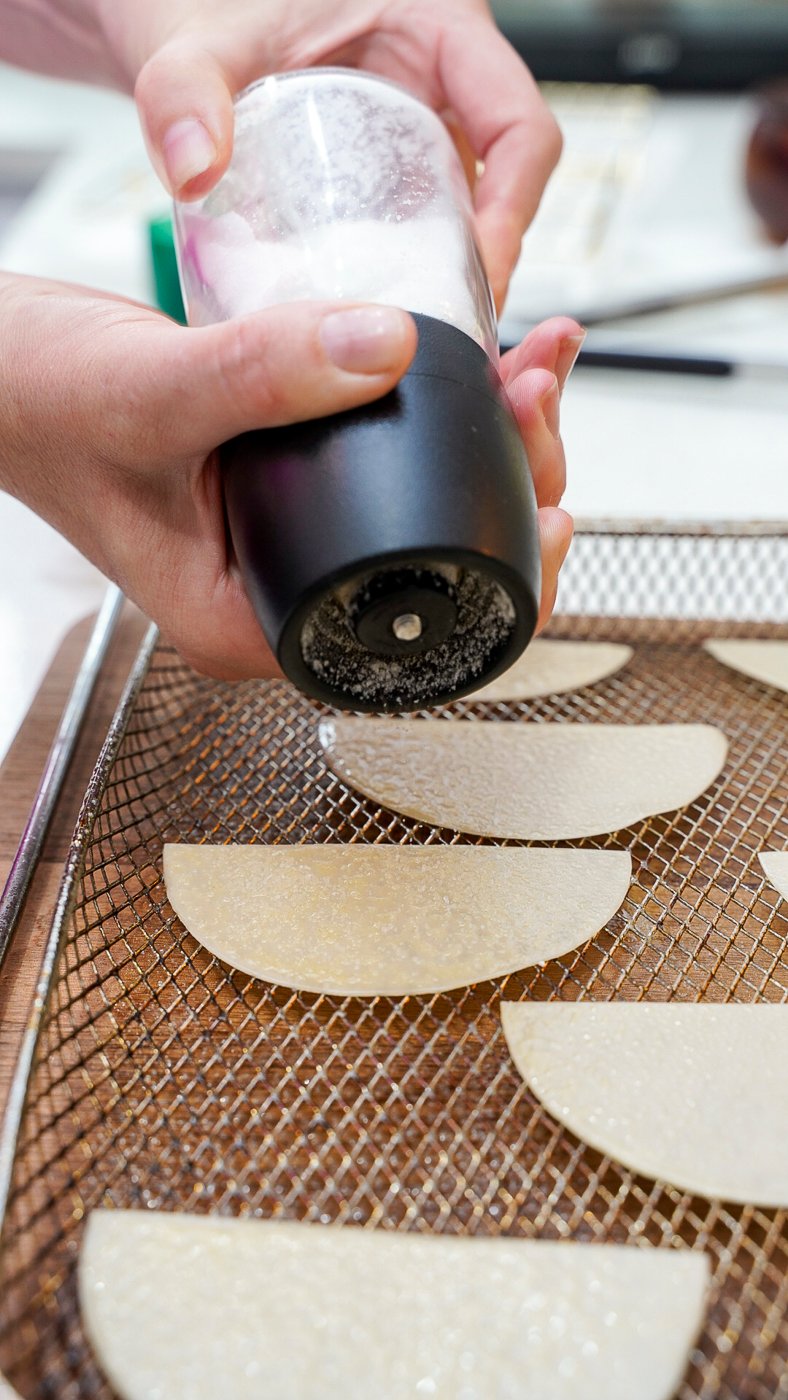 Crispy Wonton Chips Air Fryer Recipe Couple in the Kitchen