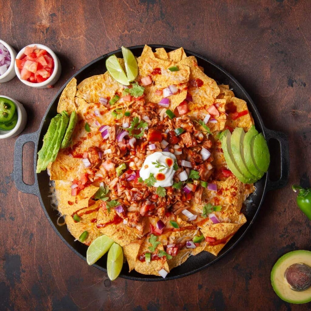 Jackfruit Nachos.