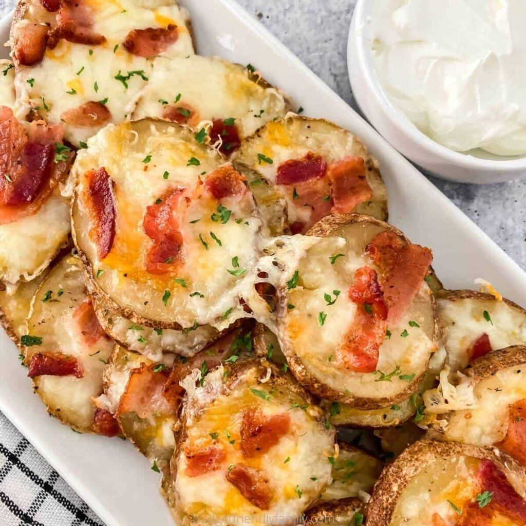 Baked Potato Slices.