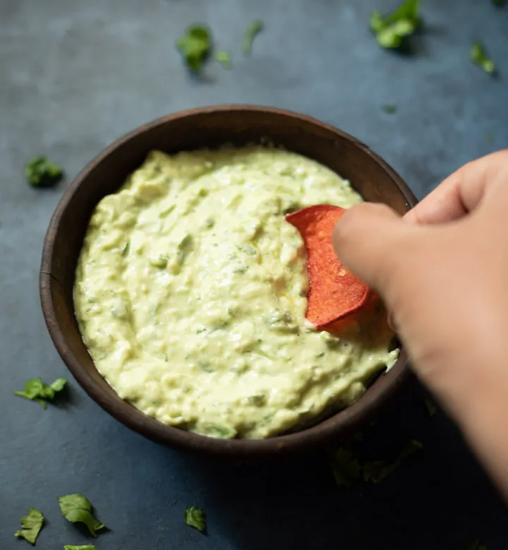 Creamy Avocado Dip.