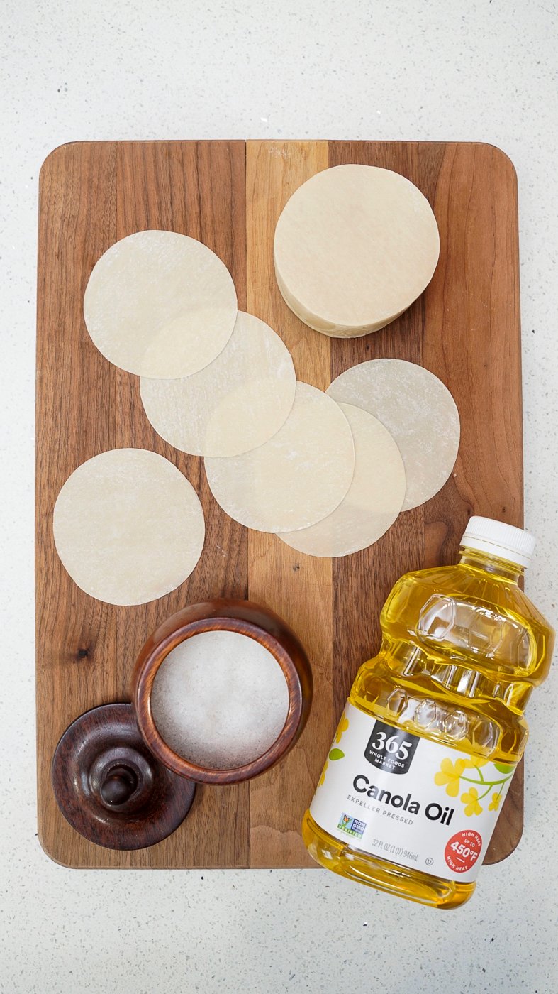 How to Fry Wonton Wrappers for Tacos Couple in the Kitchen