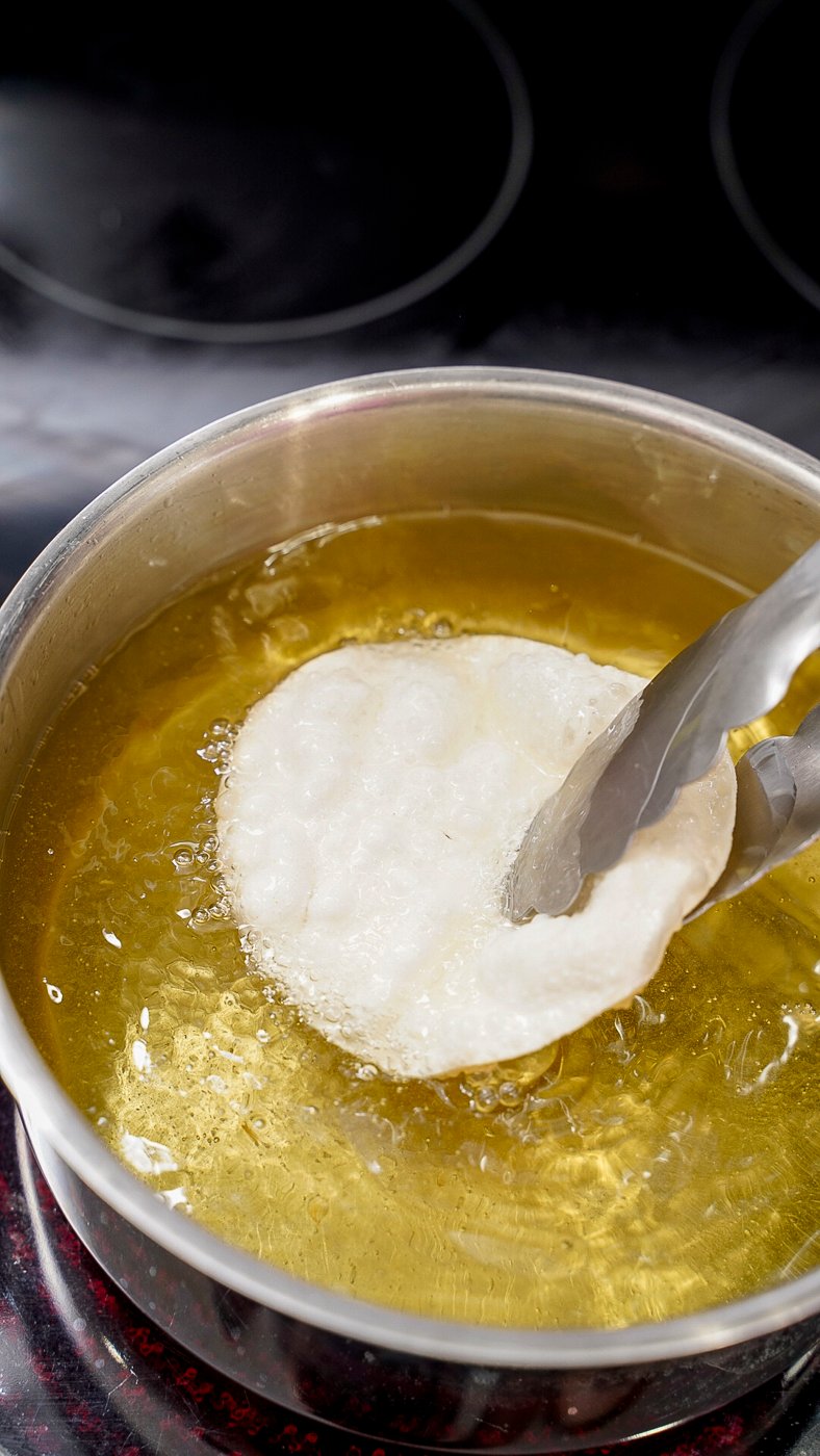 How to Fry Wonton Wrappers for Tacos Couple in the Kitchen