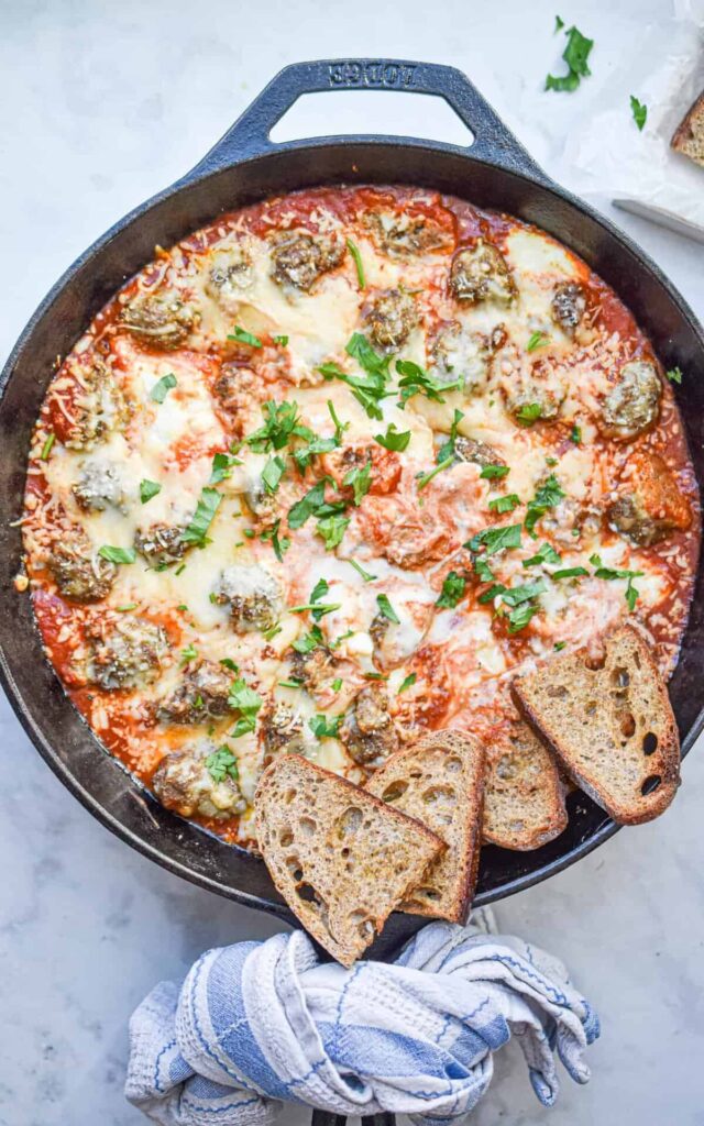 Italian Meatball Dip.