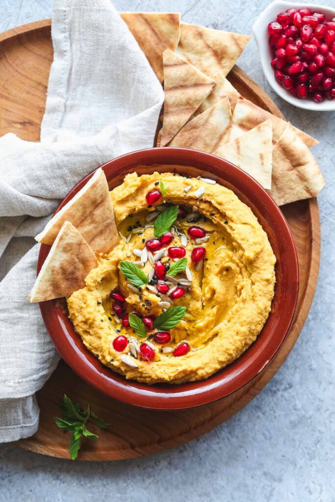 Sweet Potato Hummus.