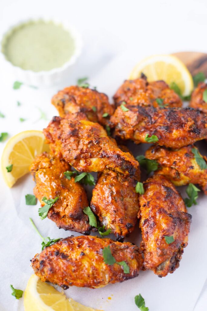 Tandoori Chicken Wings.