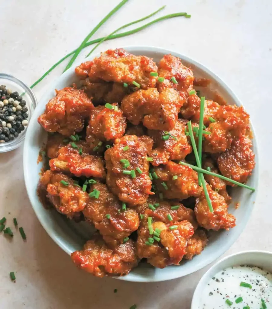 Vegan BBQ Seitan Wings.