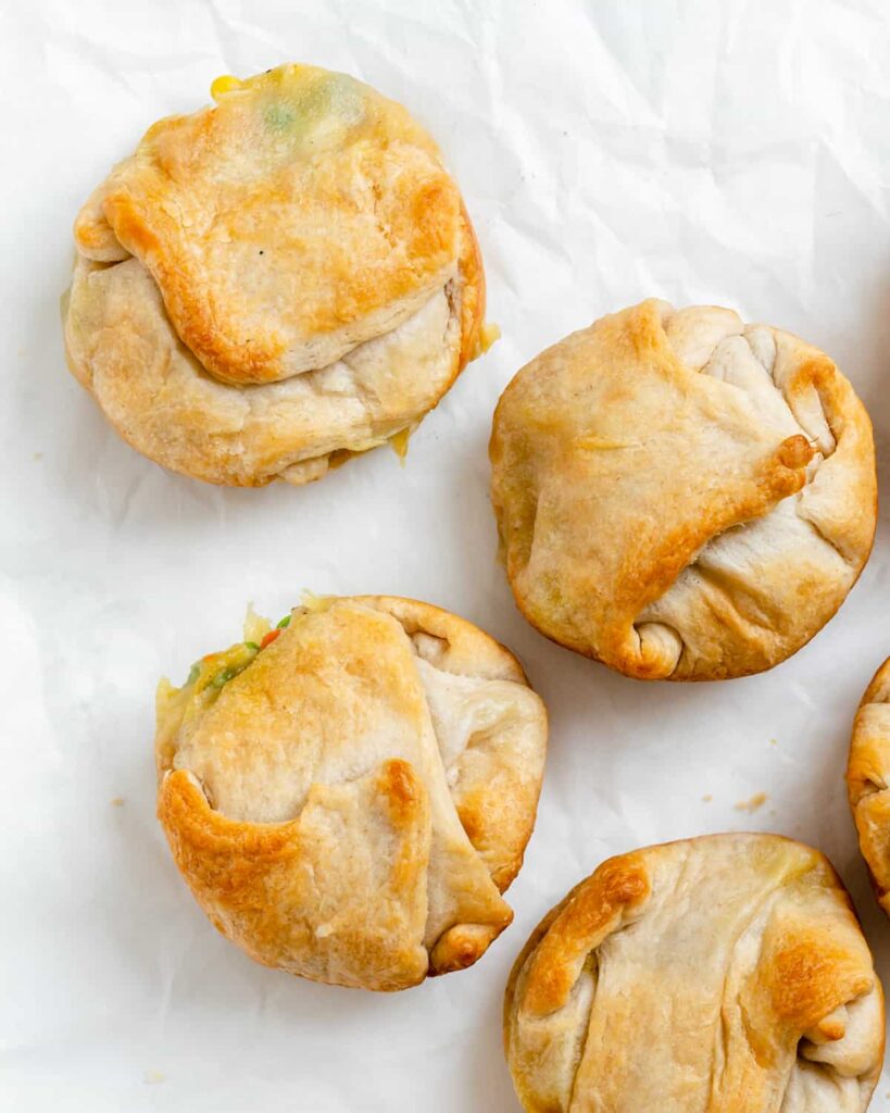 Vegan Mini Pot Pies.