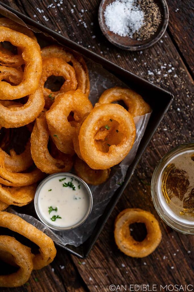 Beer Battered Onion Rings