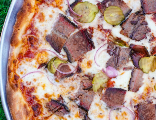 Brisket Pizza in Austin
