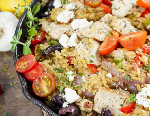 One Pot Chicken Orzo.