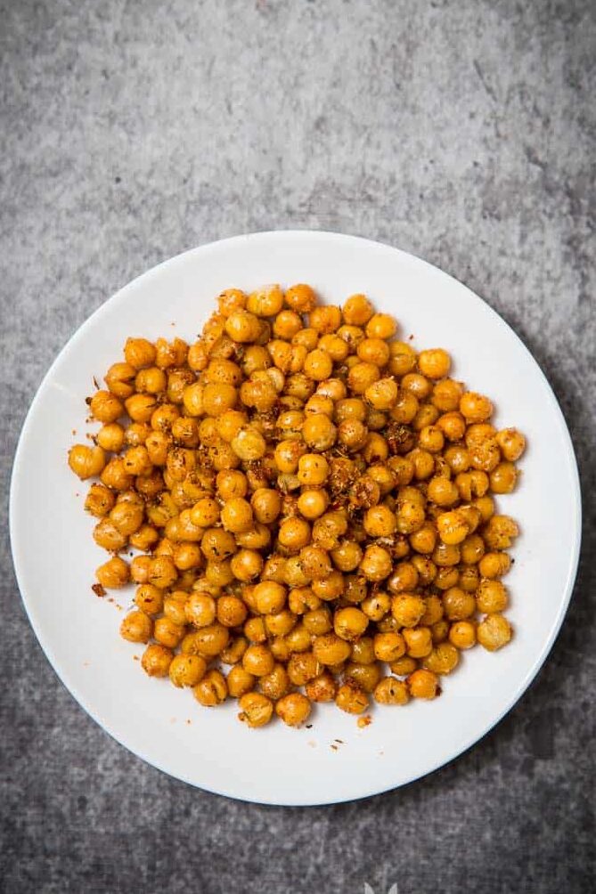 Roasted Chickpeas.