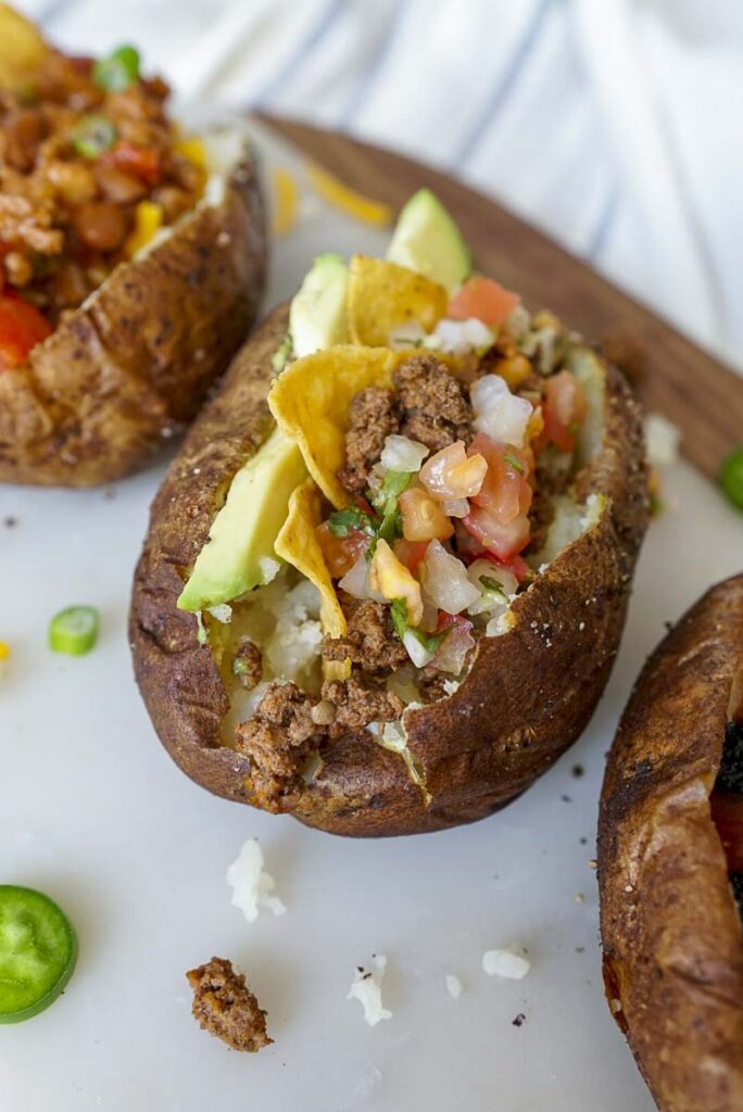 Air fryer baked potato.