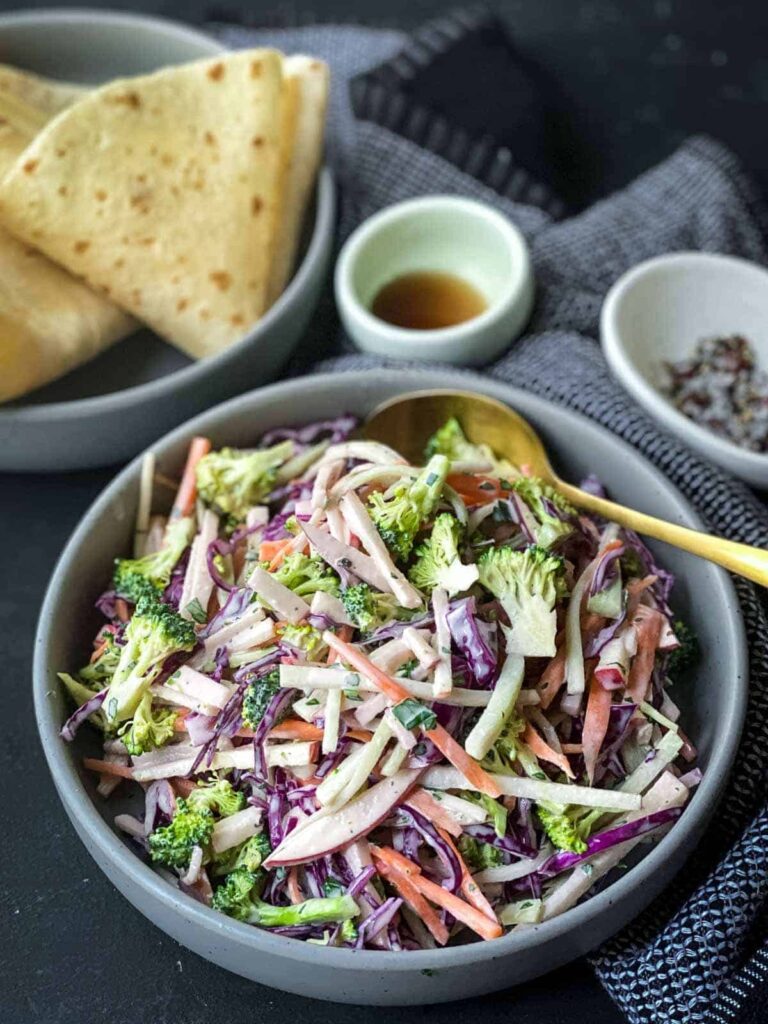 Broccoli slaw.