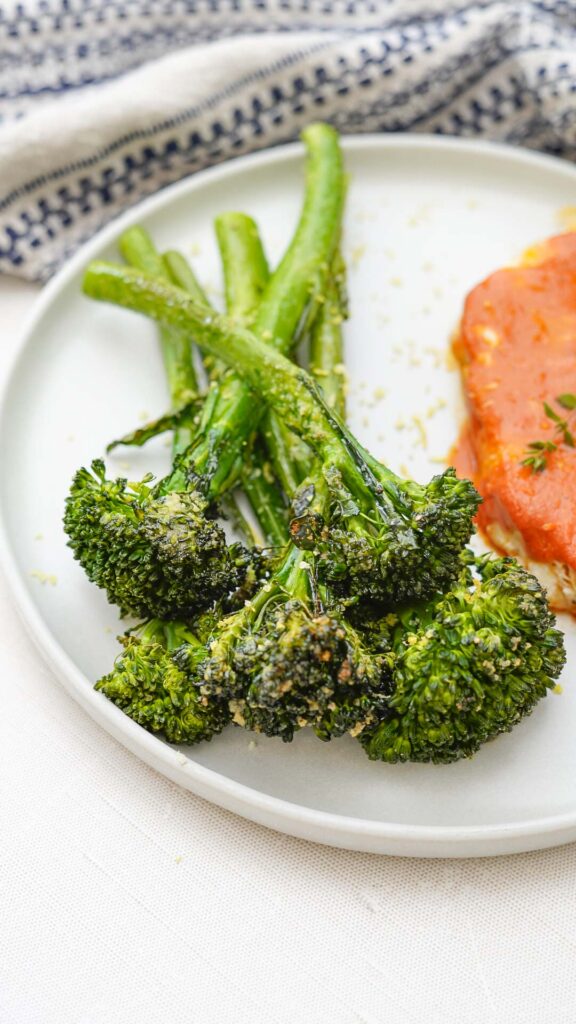 Air Fryer Broccolini.