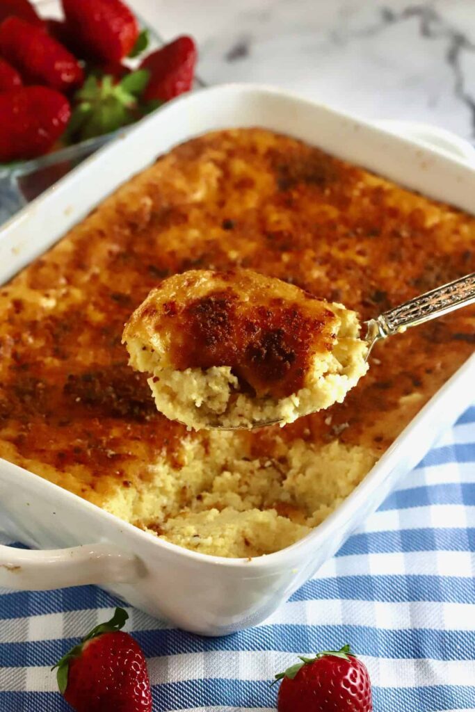 Cheese grits casserole.