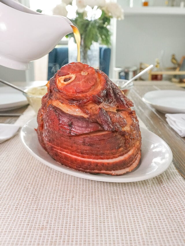 Ham Gravy Recipe Couple in the Kitchen