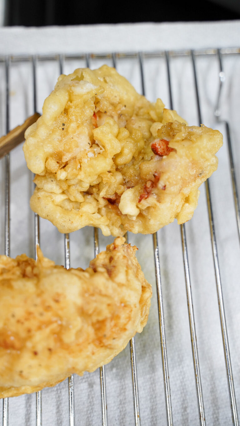 Easy Tempura Fried Lobster Tail Recipe Couple in the Kitchen
