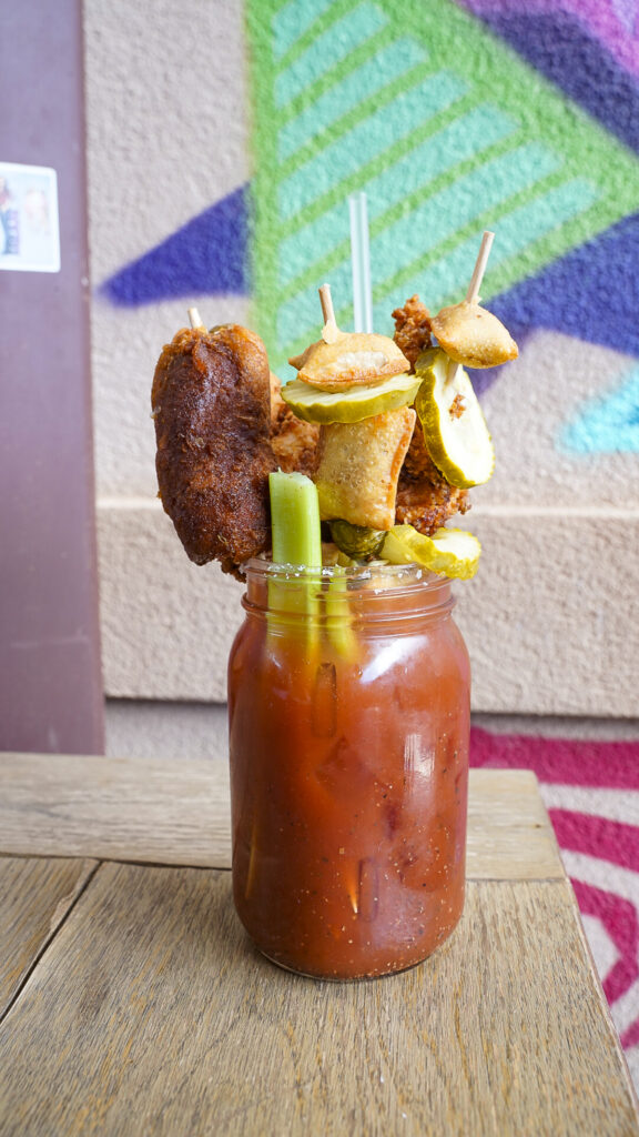 Large bloody mary.