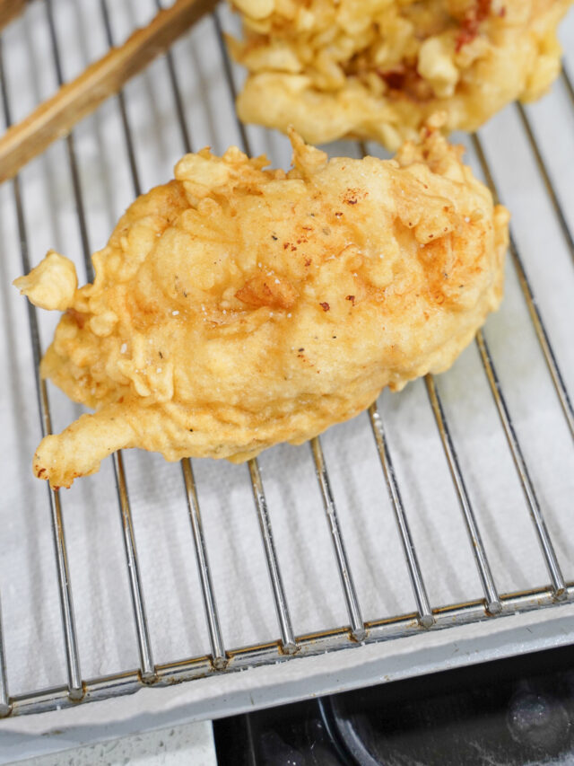 Tempura Fried Lobster Tail Recipe Couple in the Kitchen