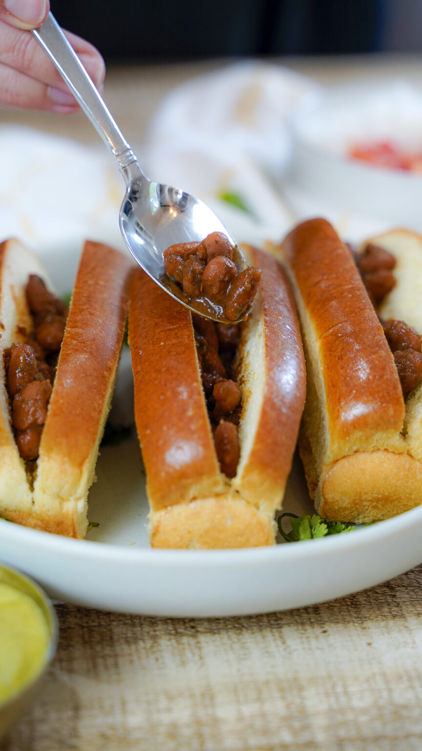 Bacon Wrapped Sonoran Hot Dog Recipe Couple in the Kitchen
