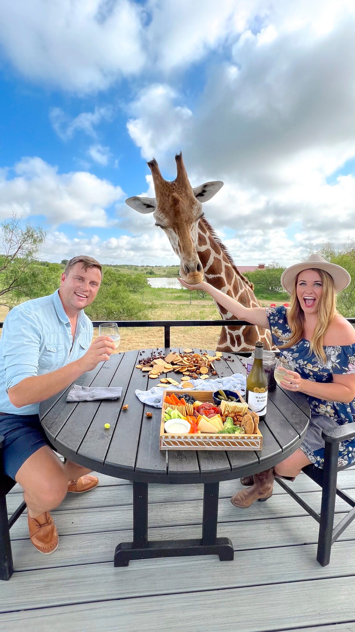Complete Guide to Drive Thru Zoos in Texas Couple in the Kitchen